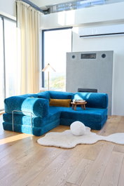 Atelier Del Sofa Kanyon - Indigo Sofá-Cama Esquinero